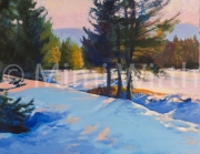 THREE TREES IN WINTER